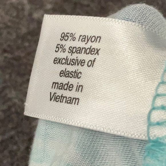 Lane Bryant Surplice V-Neck Smocked-Waist Jersey Midi Dress Plus Size 26 / 28 - Picture 7 of 9